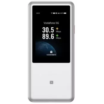 Bezvadu maršrutētājs ZTE U60 Pro divu joslu Wi‑Fi 802.11ac, 3600 Mbit/s, 10000 mAh akumulators, balts, iekšējās antenas