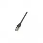 Tīkla kabelis LogiLink Cat.6 F/UTP RJ-45 5m Melns