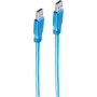 USB kabelis ShiverPeaks BS77035-1 5m USB 3.2 Gen 1 Zils