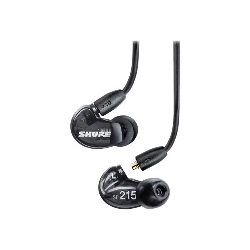 Shure SE215 austiņas, melnas