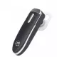 Manhattan Bluetooth austiņa ar vienu aussgalu, visvirziena mikrofons, integrētas vadības ierīces, melna, 10 stundu darbības laiks, diapazons 10 m, USB-A uzlādes kabelis iekļauts, Bluetooth v4.0, 3 gadu garantija