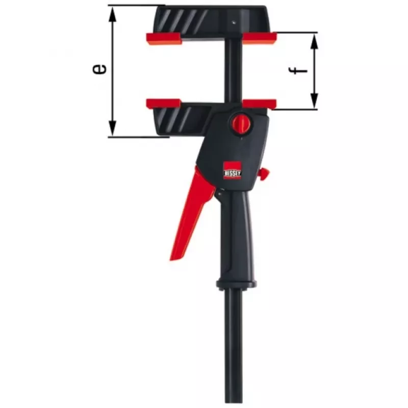 Skava Bessey DUO30-8 Daudzkrāsaina Metāla 300mm Platums