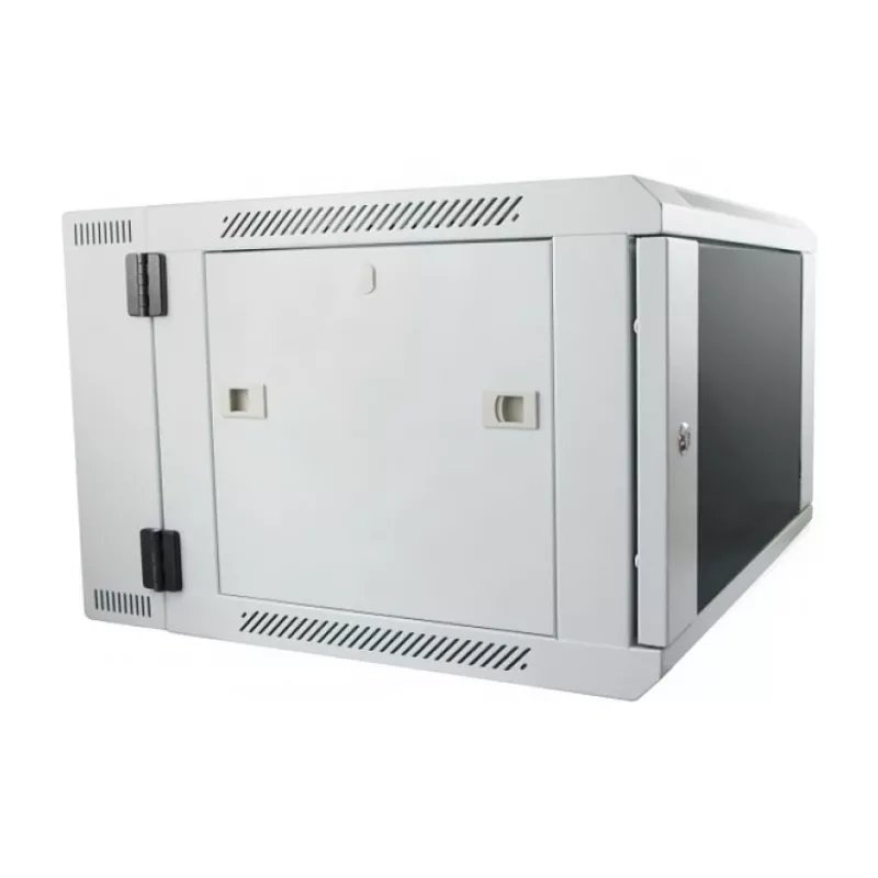 ALLNET SMB6606 Pelēks servera skapis, 23 kg, kompakts tīkla/servera korpuss