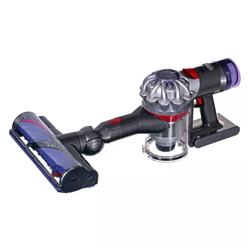 Dyson V8 Advanced 2-in-1 putekļsūcējs ar akumulatoru, bezmaiss, niķelis, sudrabs