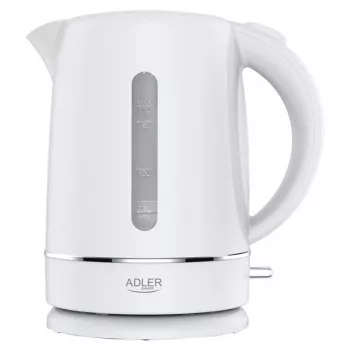 Adler AD 1385w Elektriskā tējkanna 1.7 L balta