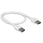 USB kabelis USB 2.0 DeLOCK 85192 0,5 m Balts