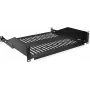VALUE 48,30cm (19 inch) Rack Plaukts 2HE Dziļums 400 mm līdz 20 kg - 2 HE (26.99.0407)
