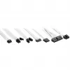 Sharkoon Rebel P20 750 White 1x 12 kontaktu augstas jaudas savienotājs 4x PCIe kabeļu pārvaldība - PC/servera barošanas bloks