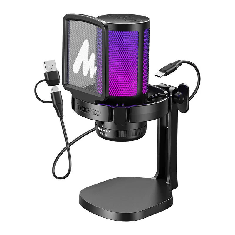Gaming Mikrofons Maono DGM20 Melns
