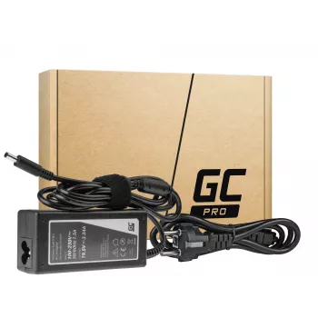 Strāvas adapteris Green Cell AD75AP 65W 19,5V 3,34A Dell klēpjdatoriem, iekštelpām, melns