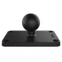 RAM Mounts lodveida pamatne 1.5 collu x 2.5 collu 4 caurumu raksts Melna 95g