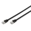 Patch Cord Digitus CAT 6A S/FTP DK-1644-A-0025/Y 0.25m Dzeltens