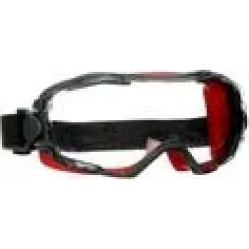 3M GoggleGear 6000 Aizsargbrilles, Neoprēns, Melns, Sarkans