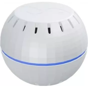Temperatūras un mitruma sensors Shelly Wave H&T White — bezvadu, bateriju darbināms, kompakts