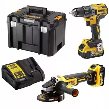 DeWALT 18V bezvadu urbšanas un slīpēšanas komplekts