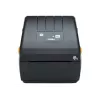 Zebra ZD220 ZD22042-D1EG00EZ galda tiešās termodrukas etiķešu printeris, 203 DPI, 102 mm/s, 11,2 cm rullis, USB, nolobītājs, melns