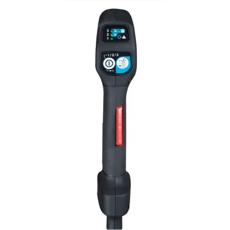 Makita DUR369APT2 trimmeris/nezāļu griezējs 1000 W AC/akumulators Melns, Zils, Pelēks