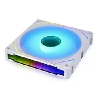 Lian Li UNI FAN SL-INF 140mm bezvadu ARGB PWM korpusa ventilators, balts