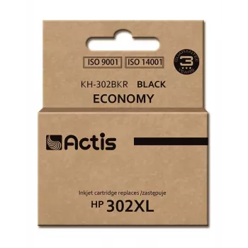 Actis KH-302BKR tinte (HP 302XL F6U68AE aizstājēja; Premium; 15 ml; melna)