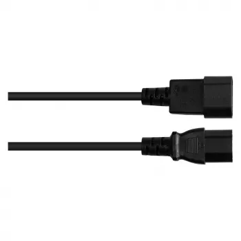 Good Connections IEC Appliance-Hot-Condition C14 uz C15 melns 5m