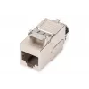 Keystone modulis Digitus CAT 8.1 RJ-45 ekranēts balts