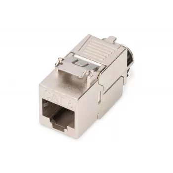 Keystone modulis Digitus CAT 8.1 RJ-45 ekranēts balts