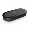 Philips PSE0501 Smart Meeting bezvadu konferenču mikrofons ar Sembly sapulču asistentu, USB-C, melns/pelēks