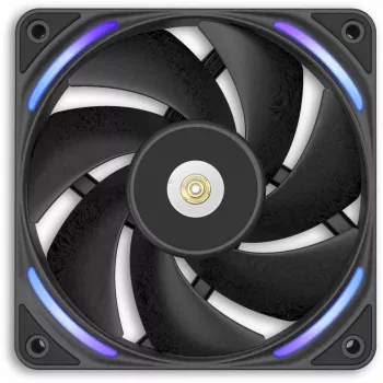 NZXT F120X 120mm korpusa ventilators - Melns