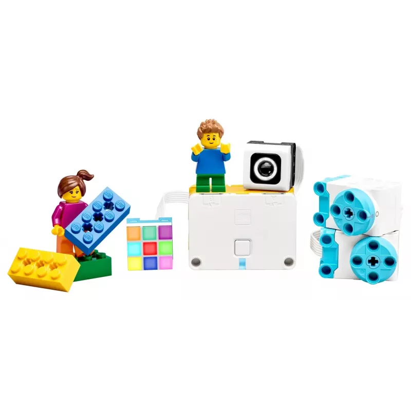 Izglītojošs robotikas un programmēšanas komplekts LEGO Education Spike Essential Set A+ 45345 — 449 elementi, vecumam no 6 gadiem