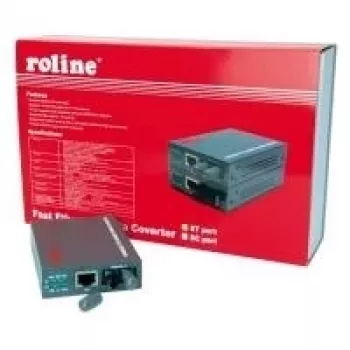 ROLINE RC-100FX/ST Fast Ethernet pārveidotājs RJ-45 uz ST multimodes šķiedru