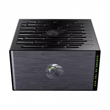 Gamemax LION CORE 1200P barošanas bloks, 1200 W, 80 PLUS Platinum