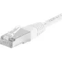 Tīkla kabelis Dexlan 858360 0.5m Cat6a S/FTP Balts