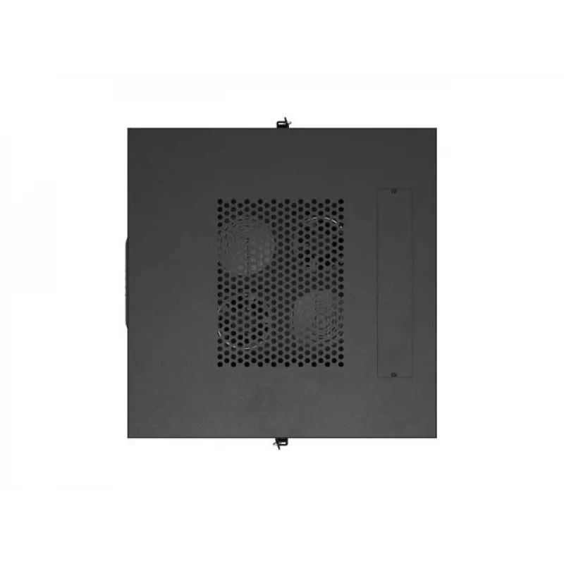 Rack skapis LANBERG FF01-6624-23BL 24U brīvi stāvošs 19 collu 600×600 mm IP20 melns