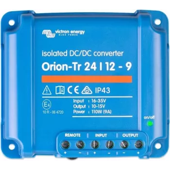 DC-DC Pārveidotājs Victron Energy Orion-Tr 24/12-9A 110W 12V — izolēts pazeminošais pārveidotājs