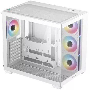 PC korpuss DeepCool CG530 4F WH Midi Tower Balts