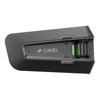 Cardo Packtalk Neo Duo motociklu intercoms 2 kanāli 1600 m melns