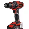 Einhell TE-CD 18/40 Li +64 bezvadu urbjskrūvgriezis 18V 2x2Ah ar 64 daļu urbju komplektu