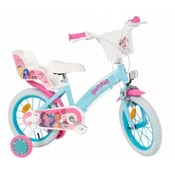 Bērnu velosipēds Toimsa TOI1497 14 collu, My Little Pony, 4–6 gadi, ar sānu atbalsta riteņiem