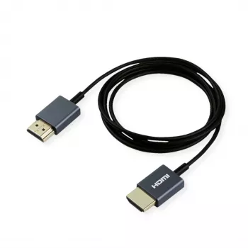ROLINE HDMI-koaksiālais kabelis ultraschlank 4K60 ST/ST - kabelis - digitālais/displejs/video (11.04.5938)