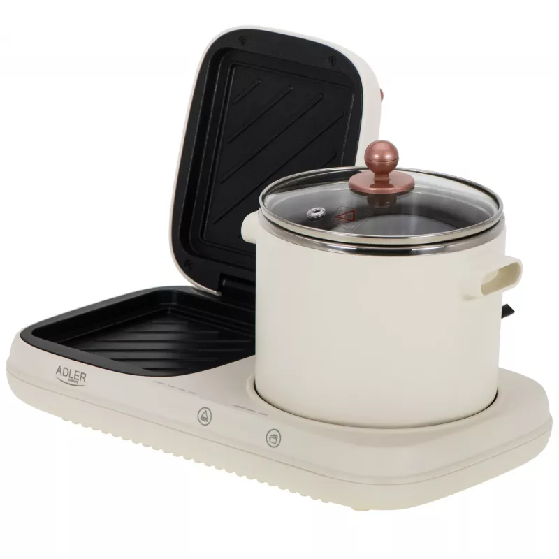 Adler 2-in-1 Brokastu stacija AD 6421 | 1320 W | 1 L