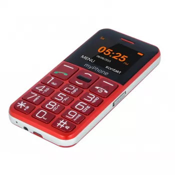 myPhone Halo Easy 4.32 cm (1.7 inch) 70 g Pelēks, Sarkans Vienkāršs telefons