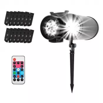 LED projektors OEM — 12 slaidu dekoratīvais projektors ar LED apgaismojumu