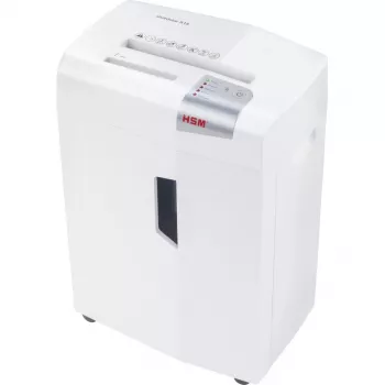 Papīra smalcinātājs HSM X15, daļiņu griezums P-4, 23 cm darba platums, 16 loksnes, 26 L grozs, sudrabs