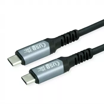 USB kabelis VALUE 11.99.9087 USB4 Gen 2x2 2 m USB C Melns