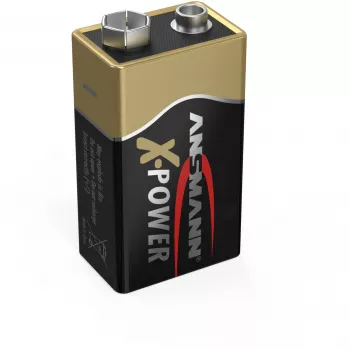 Vienreizējās lietošanas baterija Ansmann 9V-Bloks