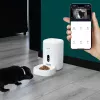 Automātiskā barotava mājdzīvniekiem Tellur TLL331461 ar UltraHD kameru, 4 L, Balta