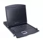 Rack konsole VALUE 26.99.0123, 17 collu (43.2 cm) LCD, 1280×1024, 1U, franču tastatūra, melna