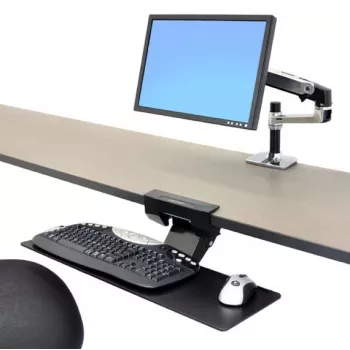 Ergotron Neo-Flex zemgalda tastatūras plaukts 97-582-009 Melns