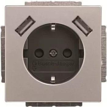 BJ 20 EUCB2USB-866 SCHUKO / 2x USB kontaktligzda (2CKA002011A6283)