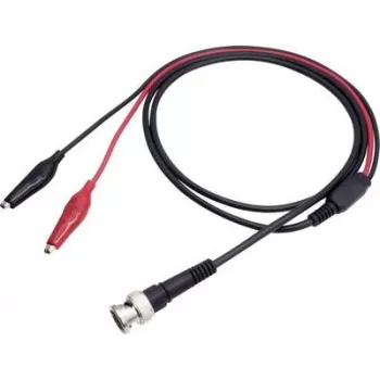 VOLTCRAFT BNC Testvads 114 cm Melns, Sarkans MSC-100 (MSC-100)